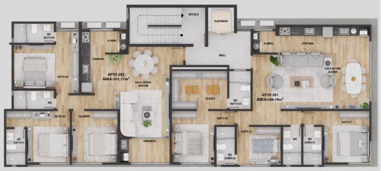 Imagem Apartamento com 1 Quarto à Venda, 97 m² em Camboinha - Cabedelo Imagem Apartamento com 1 Quarto à Venda, 97 m² em Camboinha - Cabedelo