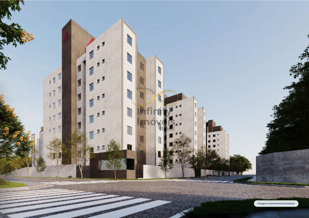 Apartamento com 3 Quartos à Venda, 36 m² em Boa Esperança - Santa Luzia