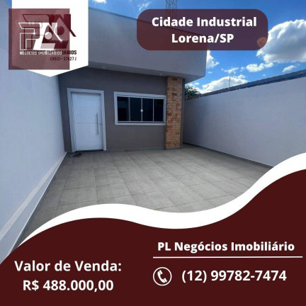 Casa com 3 Quartos à Venda, 100 m² em Cidade Industrial - Lorena