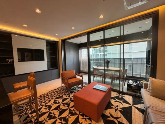 Flat com 1 Quarto para Alugar, 77 m² em Jardim Das Acácias - São Paulo
