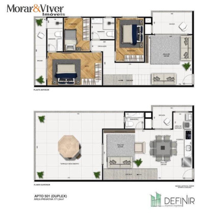 Imagem Apartamento com 3 Quartos à Venda, 190 m² em Pedro Moro - São José Dos Pinhais