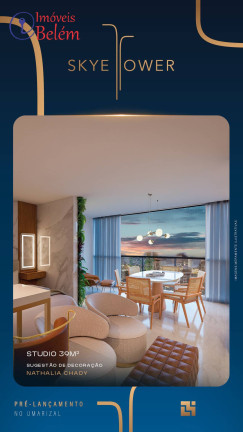 Imagem Apartamento com 1 Quarto à Venda, 39 m² em Umarizal - Belém