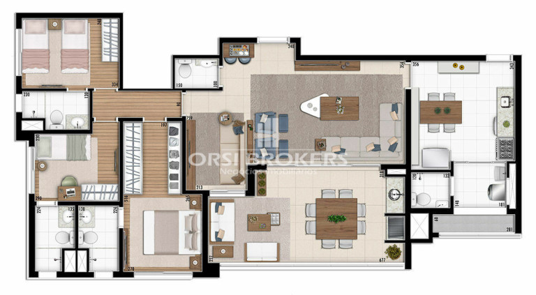 Imagem Apartamento com 3 Quartos à Venda, 128 m² em Vila Mascote - São Paulo Imagem Apartamento com 3 Quartos à Venda, 128 m² em Vila Mascote - São Paulo