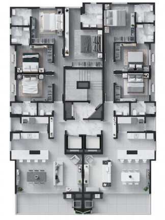 Imagem Imóvel com 4 Quartos à Venda, 153 m² em Meia Praia - Itapema