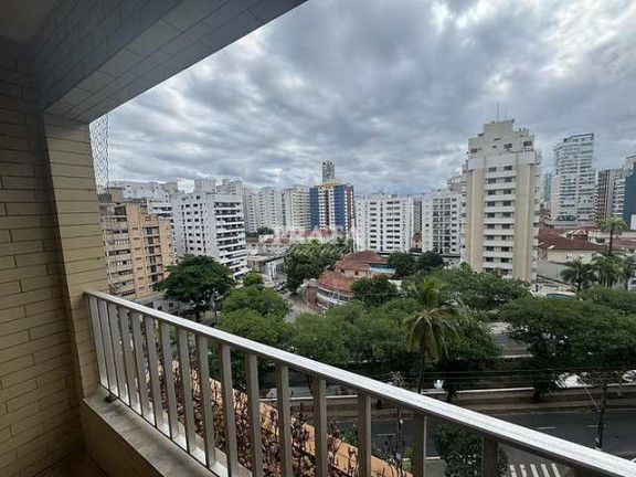 Imagem Apartamento com 3 Quartos para Alugar, 202 m² em Embaré - Santos Imagem Apartamento com 3 Quartos para Alugar, 202 m² em Embaré - Santos