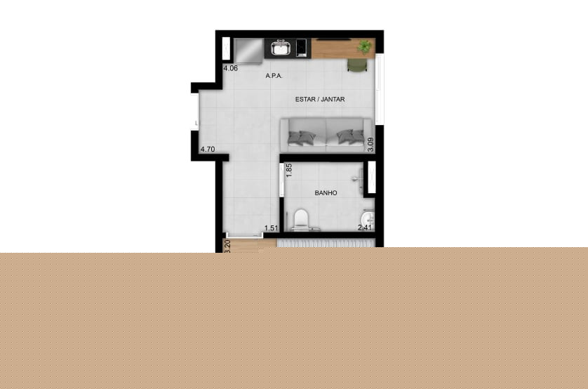 Imagem Apartamento com 1 Quarto à Venda, 40 m² em Cidade Patriarca - São Paulo Imagem Apartamento com 1 Quarto à Venda, 40 m² em Cidade Patriarca - São Paulo
