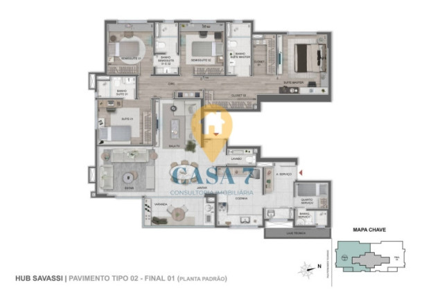 Imagem Apartamento com 3 Quartos à Venda, 115 m² em Savassi - Belo Horizonte