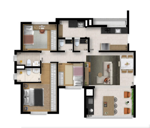 Imagem Imóvel com 3 Quartos à Venda, 94 m² em Pinheiros - São Paulo Imagem Imóvel com 3 Quartos à Venda, 94 m² em Pinheiros - São Paulo