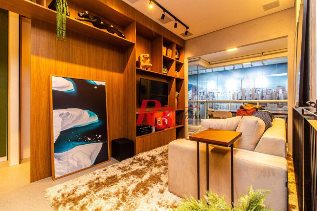Imagem Apartamento com 1 Quarto à Venda, 60 m² em Boqueirão - Santos