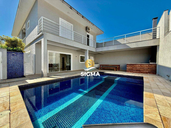 Casa com 4 Quartos à Venda ou Locação, 320 m² em Jardim Albamar - Guarujá
