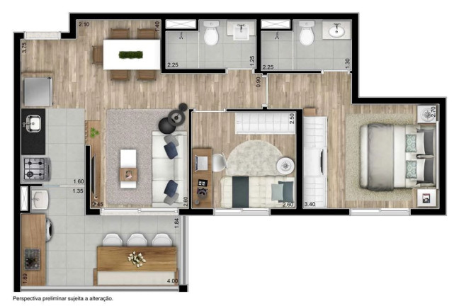 Imagem Apartamento com 1 Quarto à Venda, 59 m² em Pinheiros - São Paulo Imagem Apartamento com 1 Quarto à Venda, 59 m² em Pinheiros - São Paulo