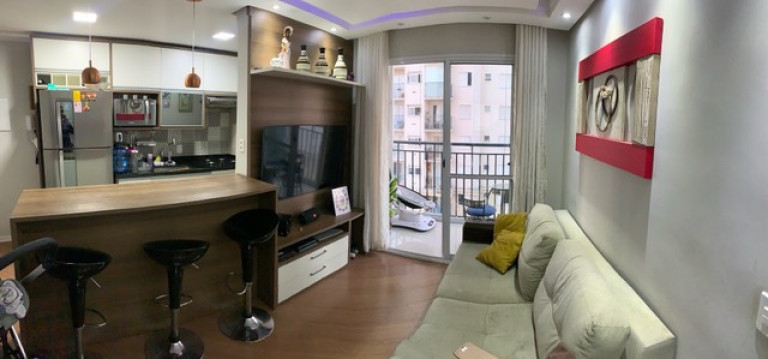 Apartamento com 2 Quartos à Venda, 50 m² em Panamby - São Paulo