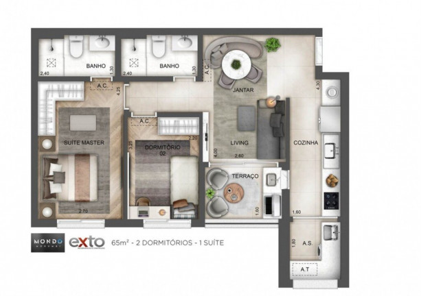 Imagem Imóvel com 3 Quartos à Venda, 137 m² em Vila Andrade - São Paulo