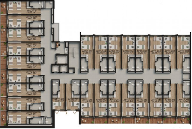 Imagem Apartamento com 1 Quarto à Venda, 30 m² em Três Figueiras - Porto Alegre