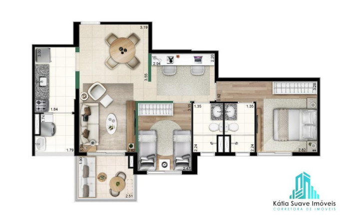 Imagem Apartamento com 3 Quartos à Venda, 90 m² em Jardim Vazani - São Paulo Imagem Apartamento com 3 Quartos à Venda, 90 m² em Jardim Vazani - São Paulo