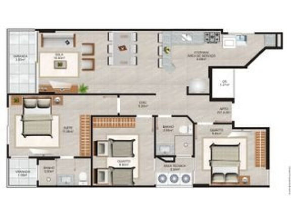 Imagem Imóvel com 3 Quartos à Venda, 102 m² em Praia Do Morro - Guarapari