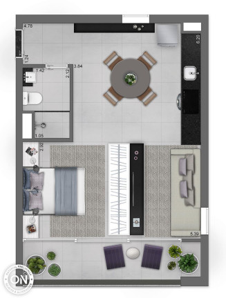 Imagem Imóvel com 1 Quarto à Venda, 50 m² em Jardim Paulista - São Paulo
