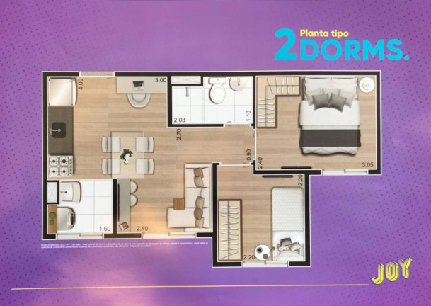 Imagem Apartamento com 2 Quartos à Venda, 35 m² em Vila Ré - São Paulo
