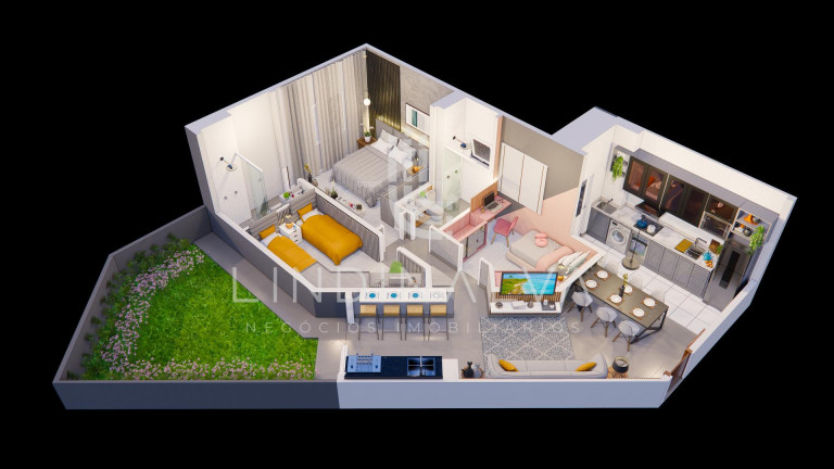 Imagem Apartamento com 1 Quarto à Venda, 59 m² em Polo Centro - Foz Do Iguacu Imagem Apartamento com 1 Quarto à Venda, 59 m² em Polo Centro - Foz Do Iguacu