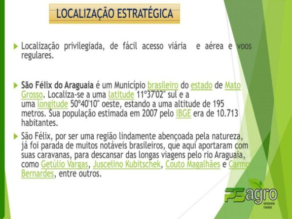 Imagem Imóvel à Venda, 934.000.000 m² em Zona Rural - São Felix Do Araguaia Imagem Imóvel à Venda, 934.000.000 m² em Zona Rural - São Felix Do Araguaia
