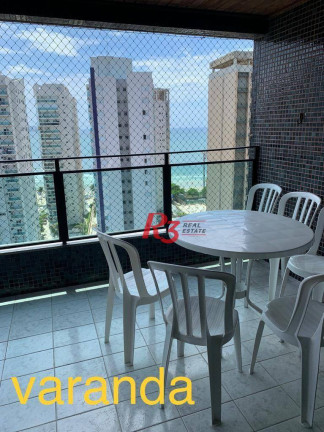 Imagem Apartamento com 3 Quartos à Venda, 107 m² em Vila Luis Antônio - Guarujá