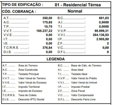 Terreno à Venda, 350 m² em Bela Vista - Osasco