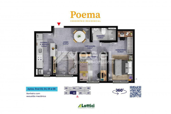 Imagem Apartamento com 2 Quartos à Venda, 49 m² em Harmonia - Canoas Imagem Apartamento com 2 Quartos à Venda, 49 m² em Harmonia - Canoas