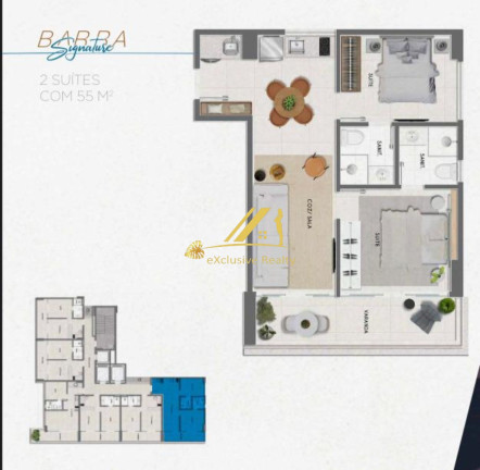 Imagem Imóvel com 1 Quarto à Venda, 35 m² em Barra - Salvador Imagem Imóvel com 1 Quarto à Venda, 35 m² em Barra - Salvador