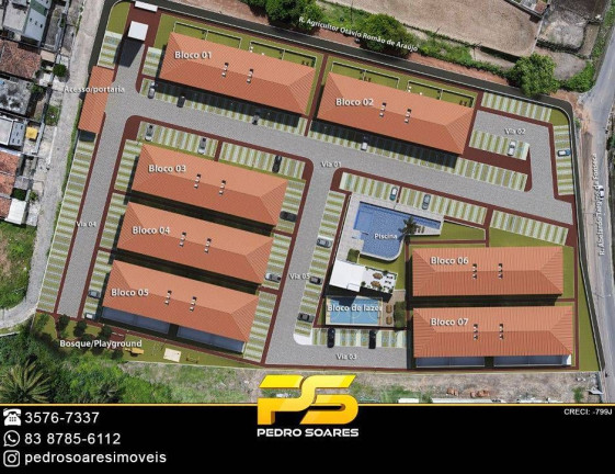 Imagem Apartamento com 2 Quartos à Venda, 57 m² em Ernesto Geisel - João Pessoa Imagem Apartamento com 2 Quartos à Venda, 57 m² em Ernesto Geisel - João Pessoa