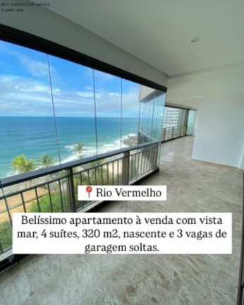 Imóvel com 4 Quartos à Venda, 320 m² em Rio Vermelho - Salvador