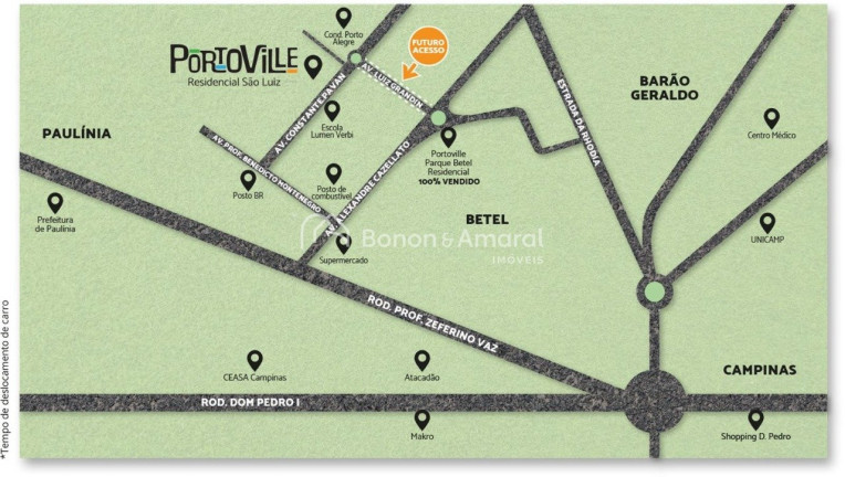 Imagem Terreno à Venda, 300 m² em Betel - Paulínia Imagem Terreno à Venda, 300 m² em Betel - Paulínia