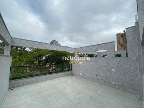 Imagem Cobertura com 2 Quartos à Venda, 106 m² em Jardim - Santo André