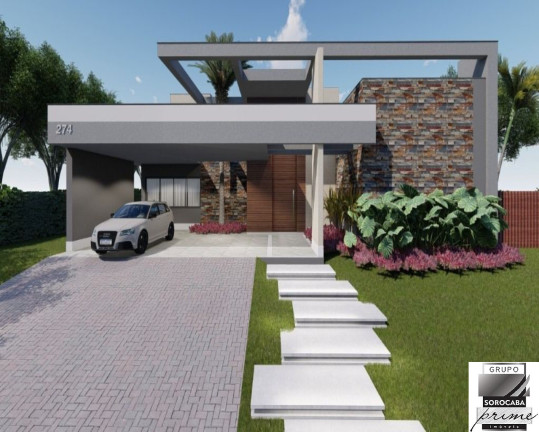 Casa com 4 Quartos à Venda, 508 m² em Condomínio Terras De São José - Itu