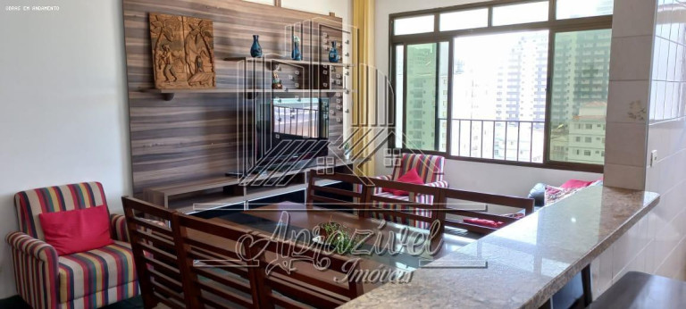 Imagem Apartamento com 2 Quartos à Venda, 80 m² em Canto Do Forte - Praia Grande