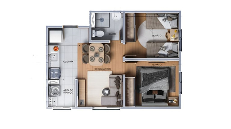 Imagem Apartamento com 2 Quartos à Venda, 37 m² em Vila João Ramalho - Santo André Imagem Apartamento com 2 Quartos à Venda, 37 m² em Vila João Ramalho - Santo André