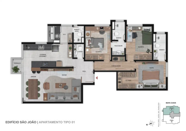 Imagem Apartamento com 3 Quartos à Venda, 110 m² em Sion - Belo Horizonte