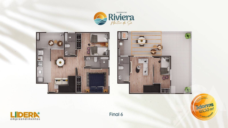 Imagem Apartamento com 2 Quartos à Venda, 61 m² em Martim De Sá - Caraguatatuba