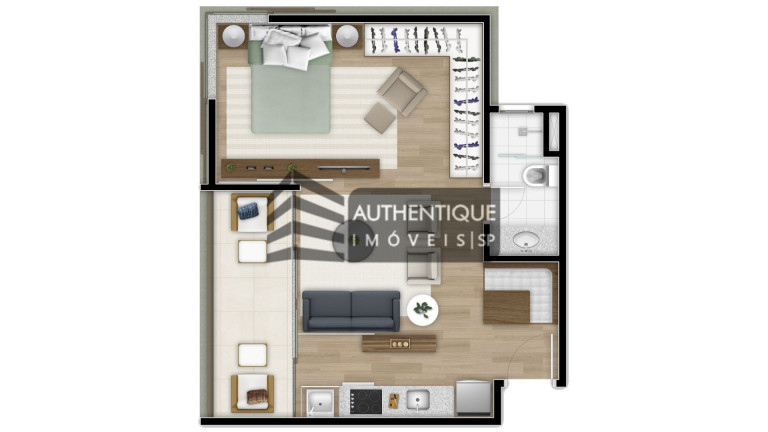 Imagem Apartamento com 1 Quarto à Venda, 42 m² em Pinheiros - São Paulo Imagem Apartamento com 1 Quarto à Venda, 42 m² em Pinheiros - São Paulo
