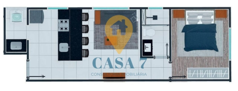 Imagem Apartamento com 2 Quartos à Venda,  em Barro Preto - Belo Horizonte