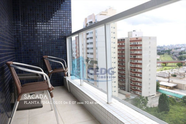 Apartamento com 2 Quartos à Venda, 73 m² em Cristo Rei - Curitiba