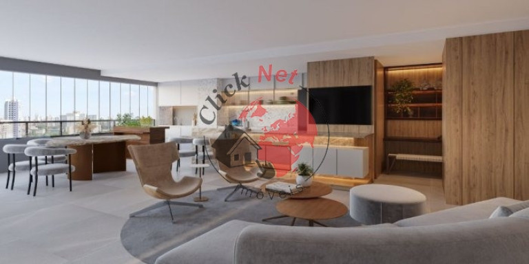 Imagem Apartamento com 3 Quartos à Venda, 129 m² em Vila Assunção - Santo André