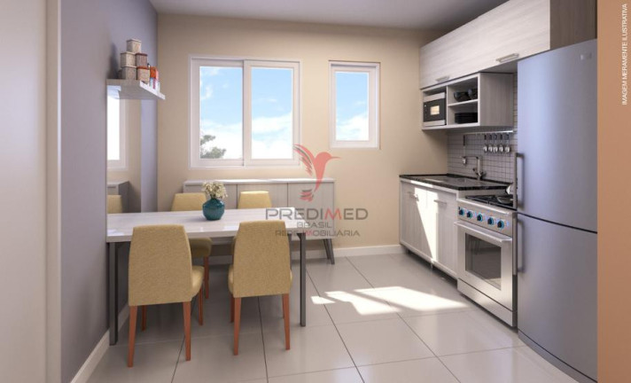 Imagem Apartamento com 2 Quartos à Venda, 48 m² em Jardim Betânia - Cachoeirinha