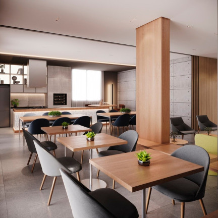 Imagem Apartamento com 1 Quarto à Venda, 22 m² em Alto Da Glória - Curitiba