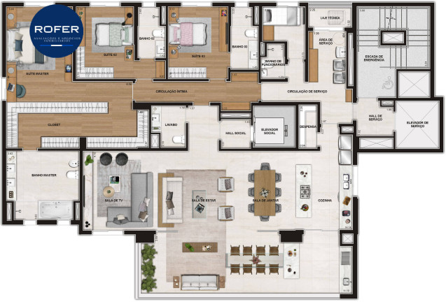 Imagem Apartamento com 4 Quartos à Venda, 256 m² em Cambuí - Campinas