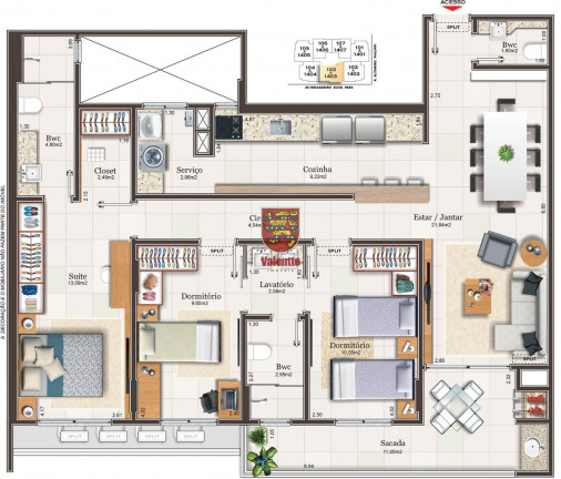 Imagem Apartamento com 3 Quartos à Venda, em Campinas - São José Imagem Apartamento com 3 Quartos à Venda, em Campinas - São José