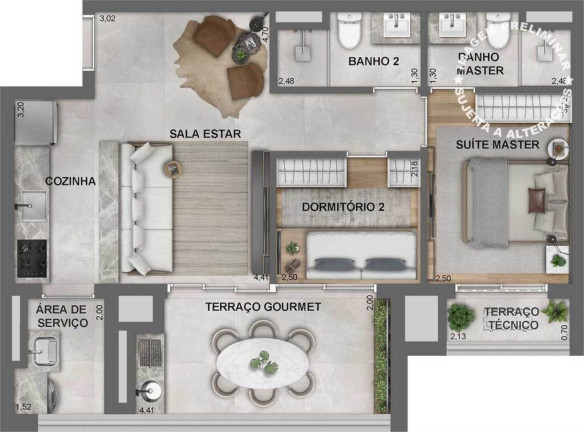 Imagem Imóvel com 2 Quartos à Venda, 66 m² em Vila Mariana - São Paulo