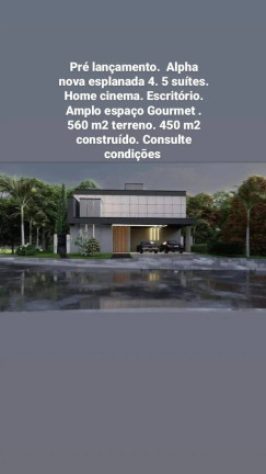 Imagem Casa de Condomínio com 5 Quartos à Venda, 560 m² em Condomínio Alphaville Nova Esplanada 4 - Votorantim Imagem Casa de Condomínio com 5 Quartos à Venda, 560 m² em Condomínio Alphaville Nova Esplanada 4 - Votorantim