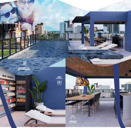 Imagem Apartamento com 1 Quarto à Venda, 21 m² em Intermares - Cabedelo