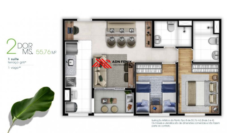 Imagem Apartamento com 2 Quartos à Venda, 56 m² em Vila Rosália - Guarulhos Imagem Apartamento com 2 Quartos à Venda, 56 m² em Vila Rosália - Guarulhos