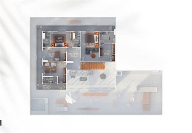Imagem Cobertura com 4 Quartos à Venda, 317 m² em Tupi - Praia Grande